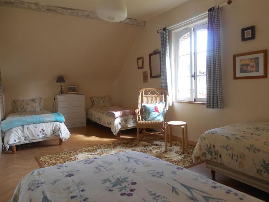 La Ferme Du Chateau Fauguernon 外观 照片